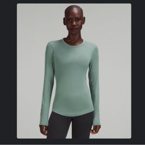 Lululemon “Hold tight long sleeve shirt” size 4